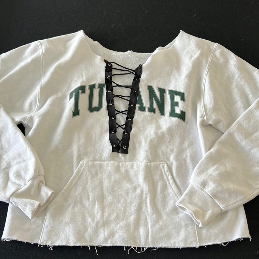Tulane custom made sweatshirt